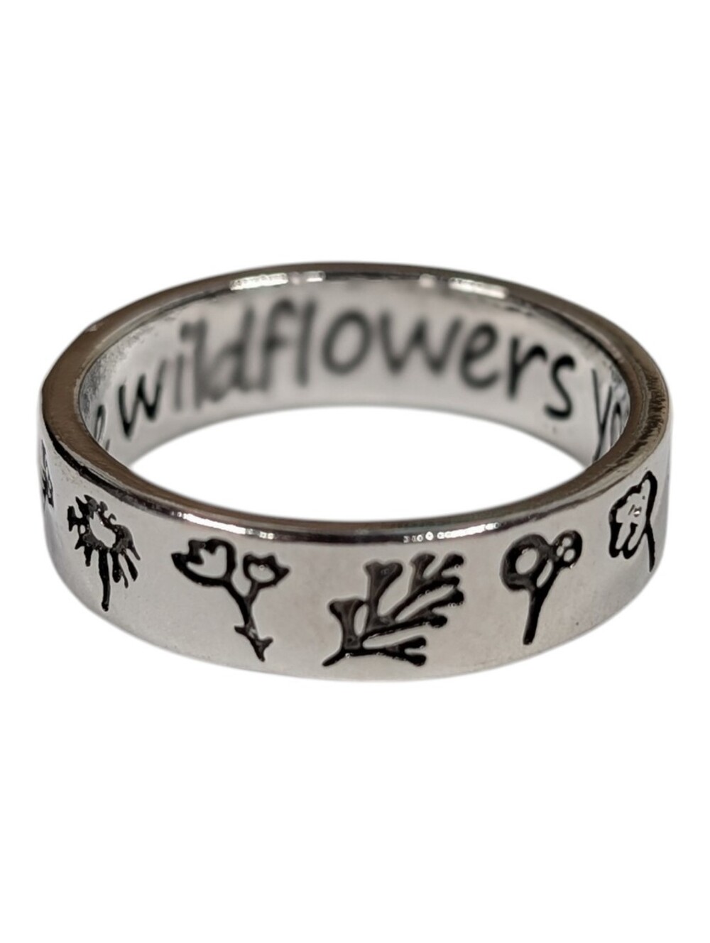 You belong among the wildflowers boho ring size 8 NWT